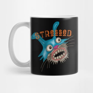 Stressed Bunny Orange Mug